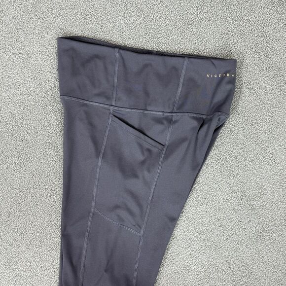 Victorias Secret Incredible Essential Pocket Legging Purple Grey Size 4 - Picture 7 of 14